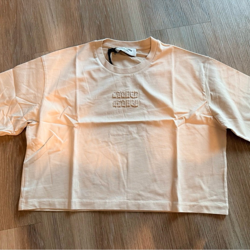 Miu Miu Embroidered Top